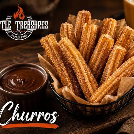 Churros - "PICK UP AT LITTLE TREASURES IN HALA WELLINGTON, KOLOFOOU"