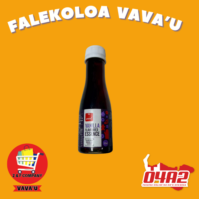 Vanilla 125ml - "PICK UP FROM Z&F HANGA KI POUONO, NEIAFU VAVA'U"
