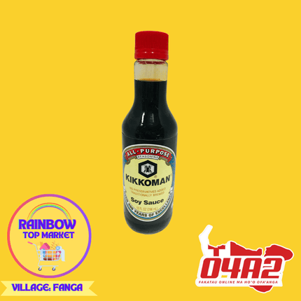 Kikkoman Soy Sauce - "PICK UP FROM RAINBOW TOP MARKET IN FANGA"