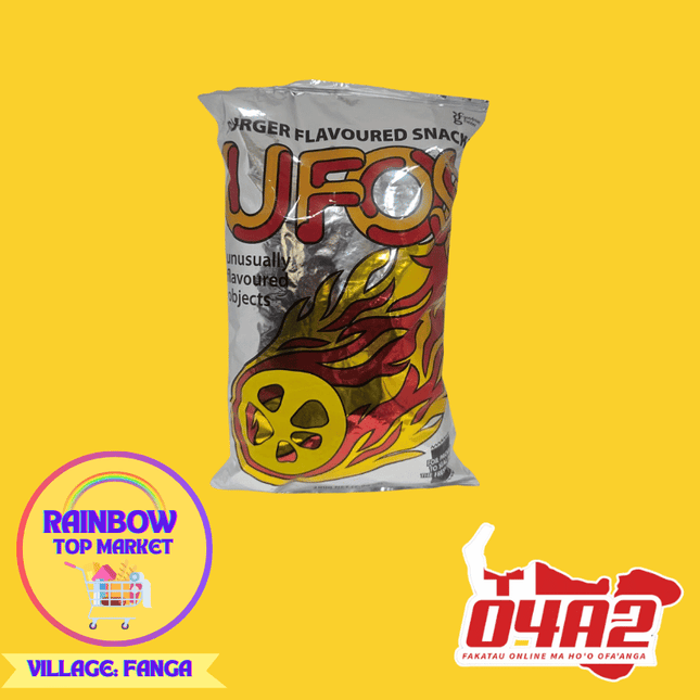 UFO Twisties - "PICK UP FROM RAINBOW TOP MARKET IN FANGA"