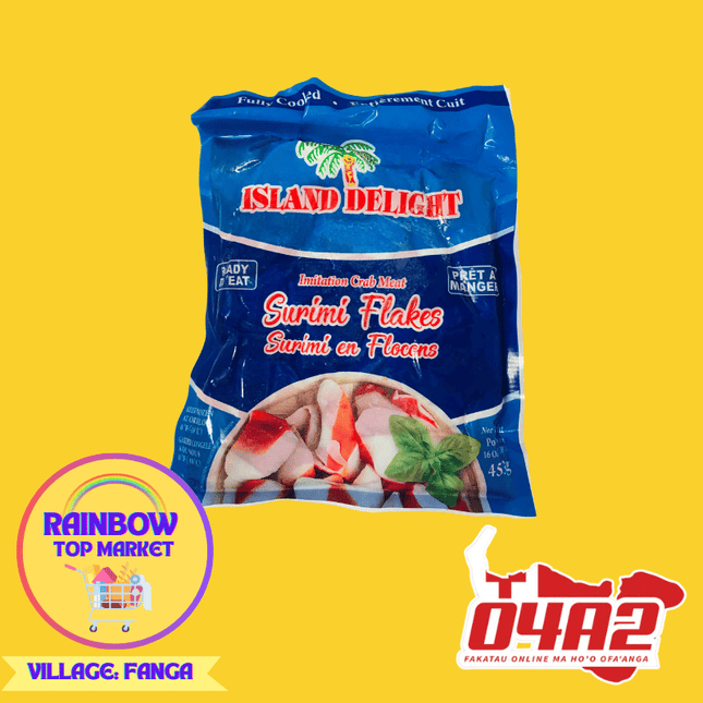 Imitation Crab Meat (Salati Paka) - "PICK UP FROM RAINBOW TOP MARKET IN FANGA"