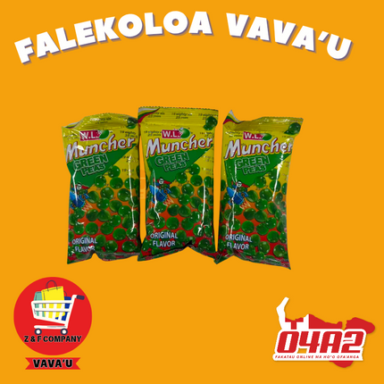 Green Peas 70g (for 3) - "PICK UP FROM Z&F HANGA KI POUONO, NEIAFU VAVA'U"