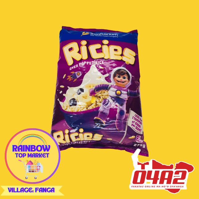 Ricies Cereal - "PICK UP FROM RAINBOW TOP MARKET IN FANGA"