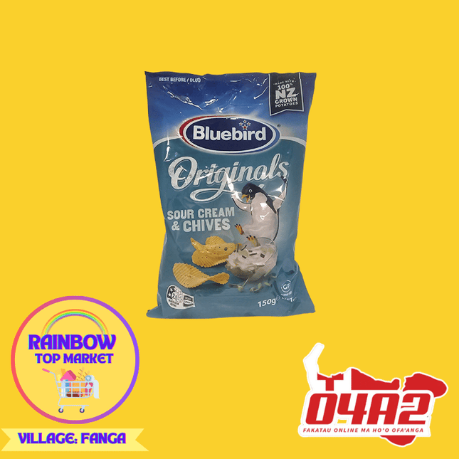 Bluebird Chips - "PICK UP FROM RAINBOW TOP MARKET IN FANGA"