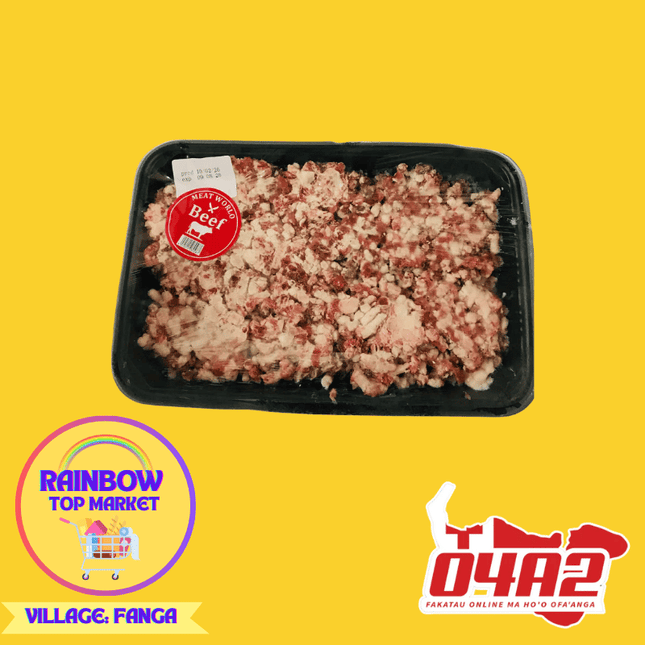 Beef Mince - "PICK UP FROM RAINBOW TOP MARKET IN FANGA"
