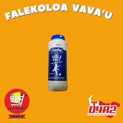 Table Salt 700g - "PICK UP FROM Z&F HANGA KI POUONO, NEIAFU VAVA'U"