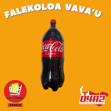 Coca Cola 2L - "PICK UP FROM Z&F HANGA KI POUONO, NEIAFU VAVA'U"