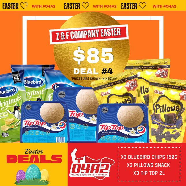 Vava’u Easter Deal #4- "PICK UP FROM Z&F HANGA KI POUONO, NEIAFU VAVA'U"