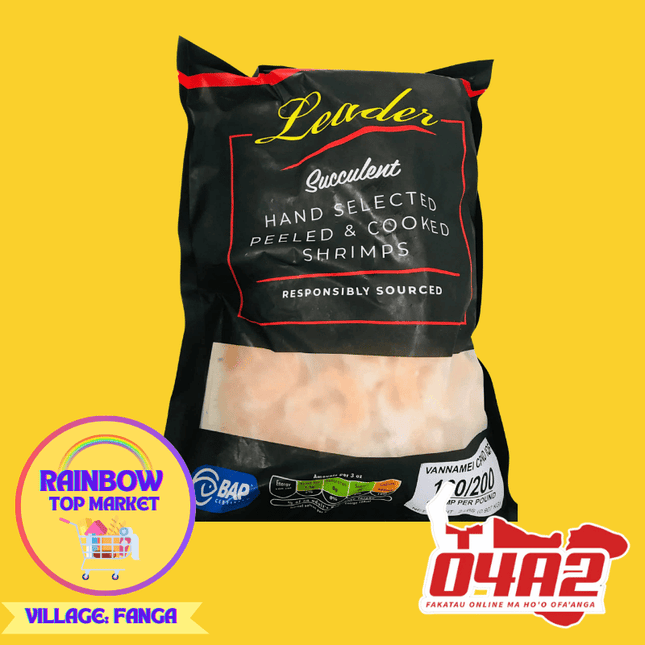 Peeled & Cooked Shrimps - "PICK UP FROM RAINBOW TOP MARKET IN FANGA"