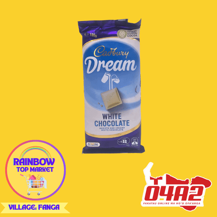 Cadbury Dream White Chocolate - "PICK UP FROM RAINBOW TOP MARKET IN FANGA"