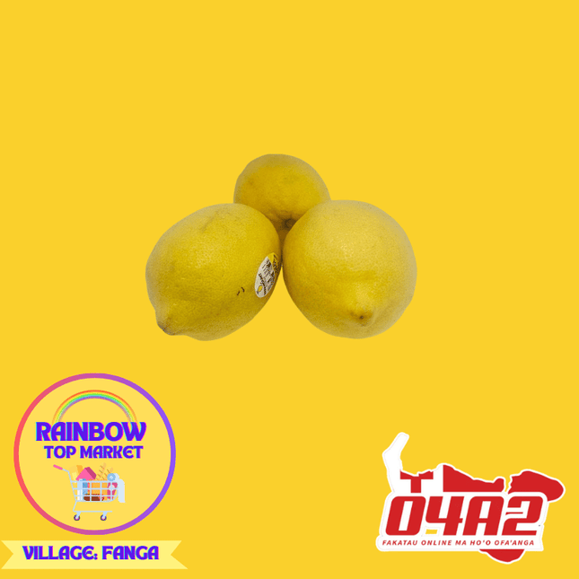 Lemon - "PICK UP FROM RAINBOW TOP MARKET IN FANGA"