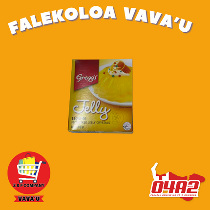 Jelly 85g - "PICK UP FROM Z&F HANGA KI POUONO, NEIAFU VAVA'U"
