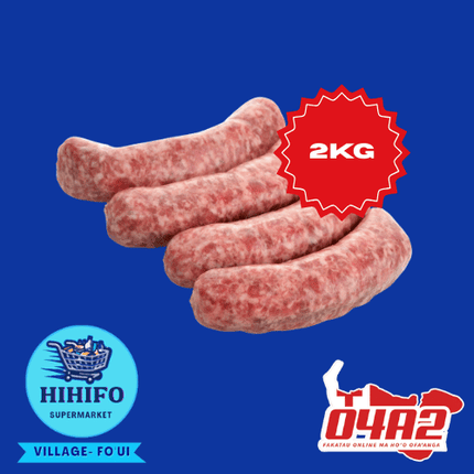 Sausage 2Kg - PICK UP FROM HIHIFO SUPERMARKET, FO'UI"