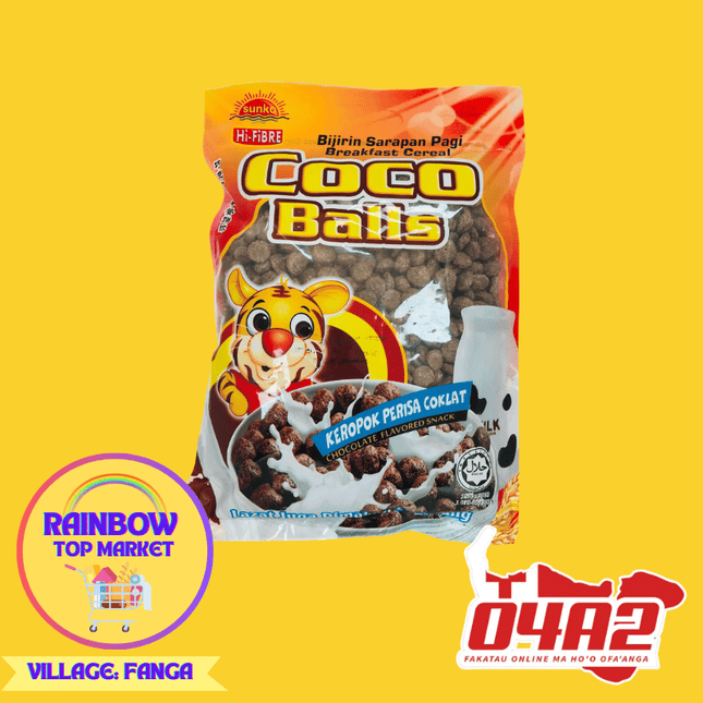 Coco Balls Cereal - "PICK UP FROM RAINBOW TOP MARKET IN FANGA"