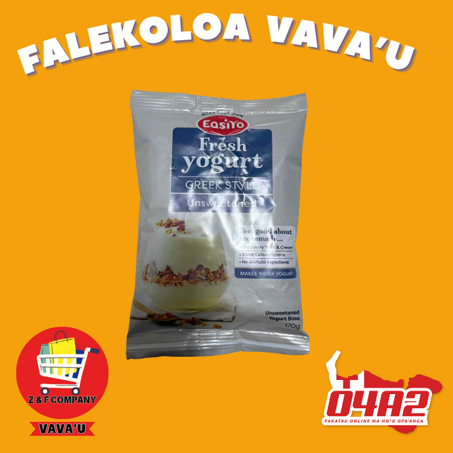 Fresh Yogurt 225g - "PICK UP FROM Z&F HANGA KI POUONO, NEIAFU VAVA'U"