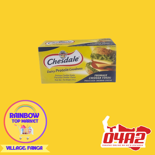 Chesdale Cheese - "PICK UP FROM RAINBOW TOP MARKET IN FANGA"