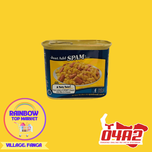 Spam Classic Mac & Cheese 340g - "PICK UP FROM RAINBOW TOP MARKET IN FANGA"
