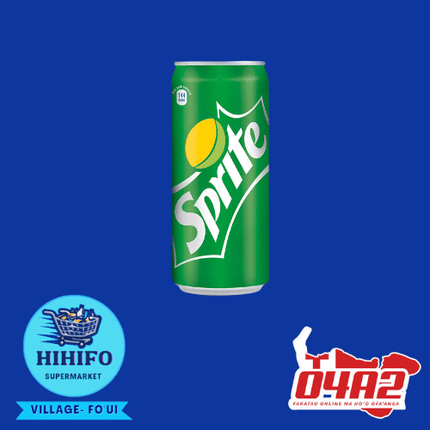 Sprite can - PICK UP FROM HIHIFO SUPERMARKET, FO'UI"