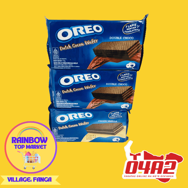 Oreo Dutch Coco Wafers - "PICK UP FROM RAINBOW TOP MARKET IN FANGA"