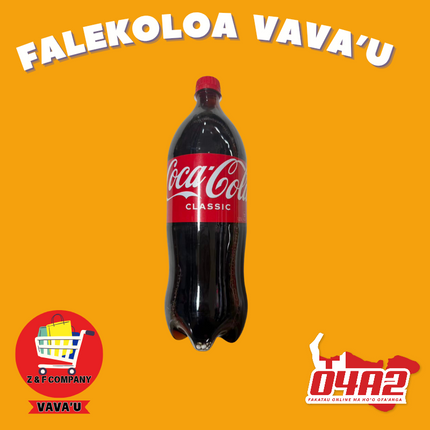 Coca Cola 1.25L - "PICK UP FROM Z&F HANGA KI POUONO, NEIAFU VAVA'U"
