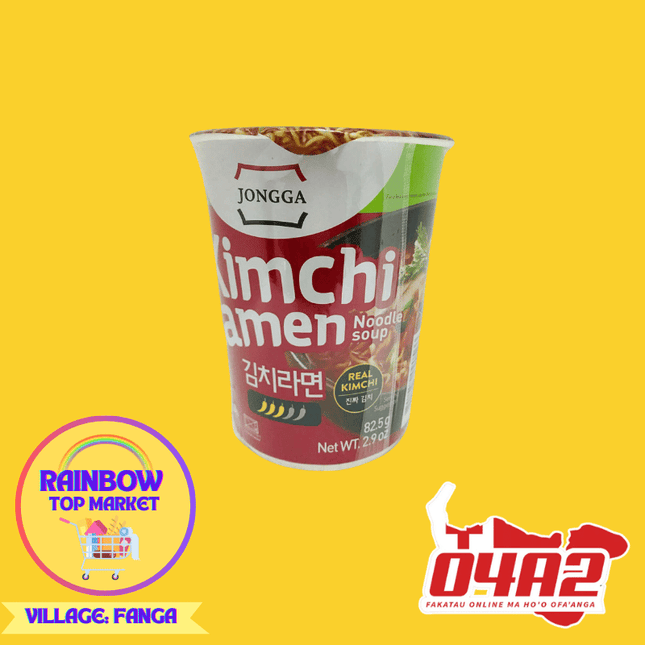 Kimchi Ramen Noodles - "PICK UP FROM RAINBOW TOP MARKET IN FANGA"