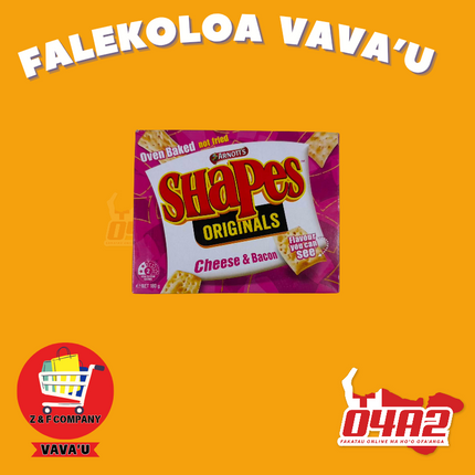 Shapes Biscuit - "PICK UP FROM Z&F HANGA KI POUONO, NEIAFU VAVA'U"
