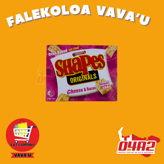 Shapes Biscuit - "PICK UP FROM Z&F HANGA KI POUONO, NEIAFU VAVA'U"