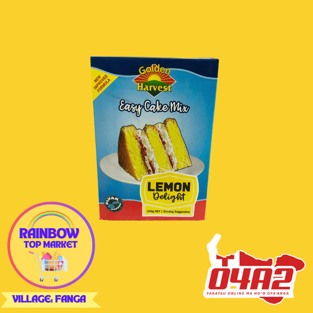 Golden Harvest Cake Mix - "PICK UP FROM RAINBOW TOP MARKET IN FANGA"