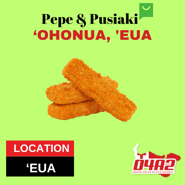 Fish Finger - "PICK UP FROM PEPE & PUSIAKI, 'OHONUA, 'EUA"