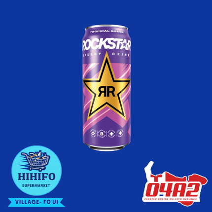Rockstar drink  - PICK UP FROM HIHIFO SUPERMARKET, FO'UI"