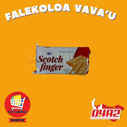 Scotch Finger Biscuit - "PICK UP FROM Z&F HANGA KI POUONO, NEIAFU VAVA'U"