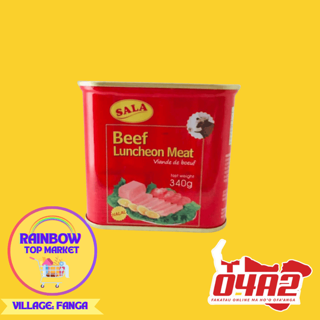 Beef Luncheon Meat 340g - "PICK UP FROM RAINBOW TOP MARKET IN FANGA"
