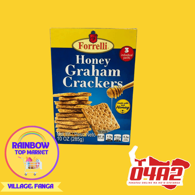 Honey Graham Crackers 285g - "PICK UP FROM RAINBOW TOP MARKET IN FANGA"