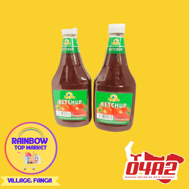 Ketchup (for 2) - "PICK UP FROM RAINBOW TOP MARKET IN FANGA"