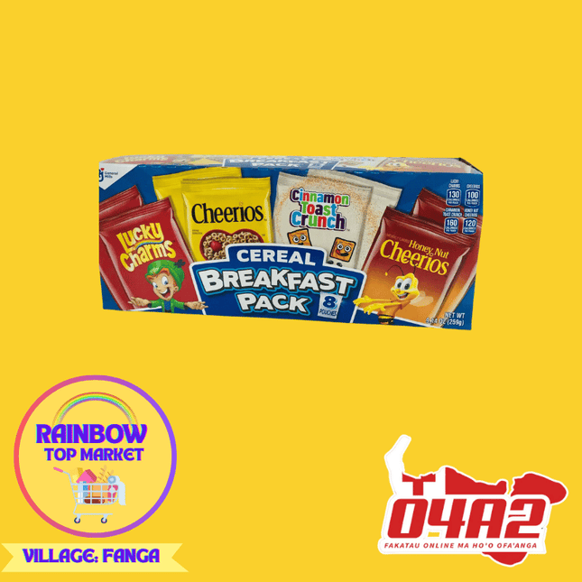 Cereal Breakfast Pack - "PICK UP FROM RAINBOW TOP MARKET IN FANGA"