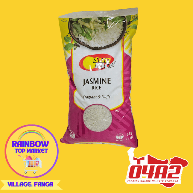 Sun Rice Jasmine Rice (Out of Stock) - "PICK UP FROM RAINBOW TOP MARKET IN FANGA"