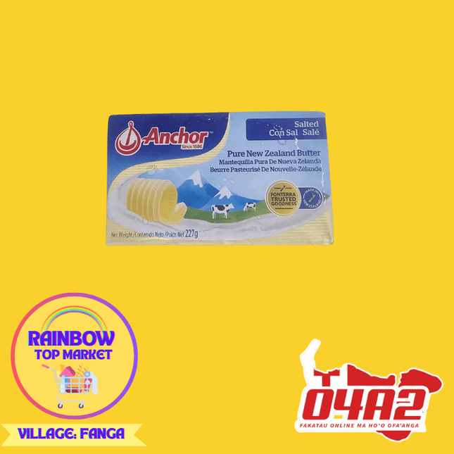 Anchor Butter - "PICK UP FROM RAINBOW TOP MARKET IN FANGA"