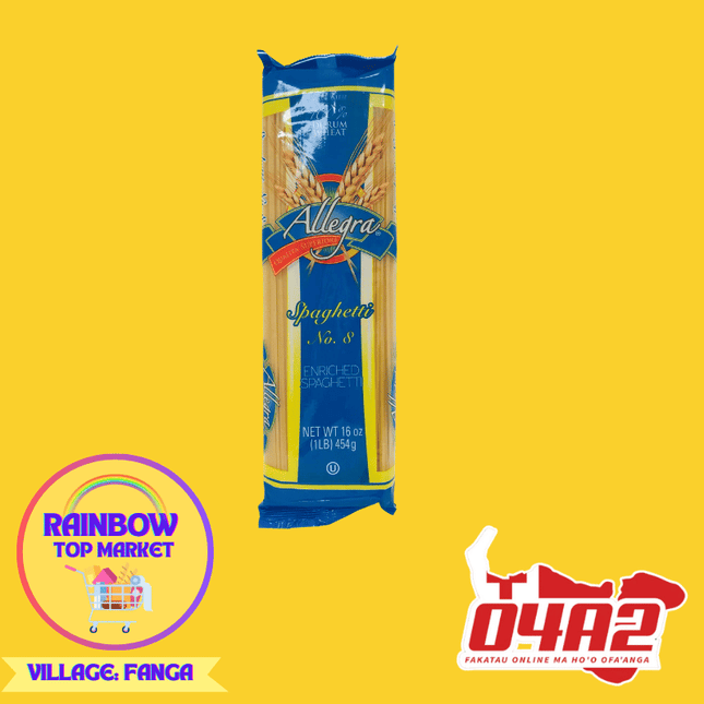 Allegra Spaghetti lanu blue - "PICK UP FROM RAINBOW TOP MARKET IN FANGA"