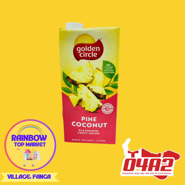 Golden Circle Pine Coconut - "PICK UP FROM RAINBOW TOP MARKET IN FANGA"