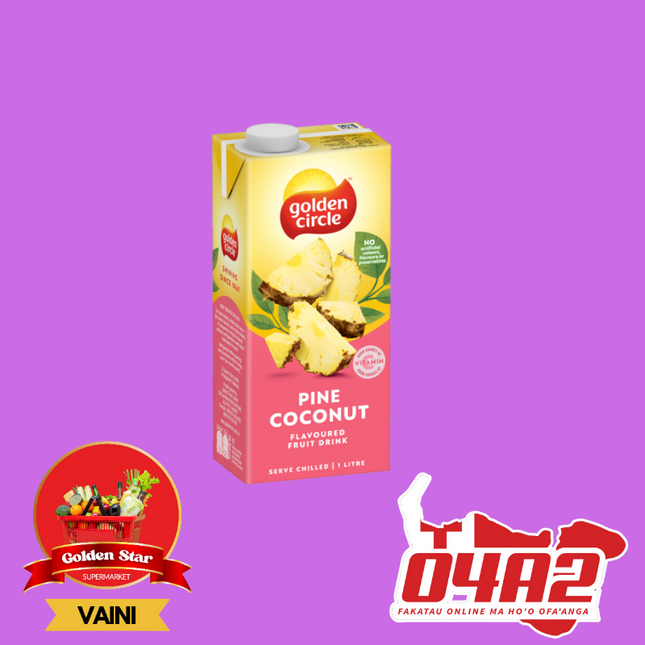 Golden Juice (Pine Coconut) - "PICK UP FROM GOLDEN STAR, VAINI TONGATAPU"