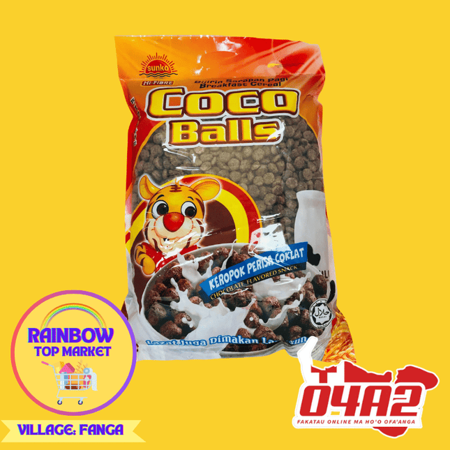 Coco Balls Cereal - "PICK UP FROM RAINBOW TOP MARKET IN FANGA"