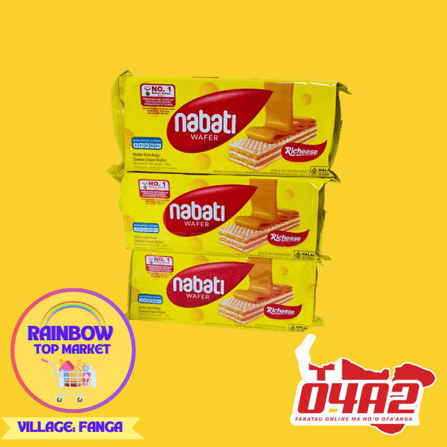 3 Nabati Wafers - "PICK UP FROM RAINBOW TOP MARKET IN FANGA"