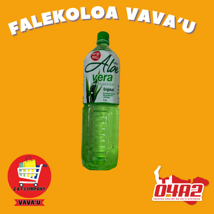 Aloe Vera Drink 1.5L - "PICK UP FROM Z&F HANGA KI POUONO, NEIAFU VAVA'U"