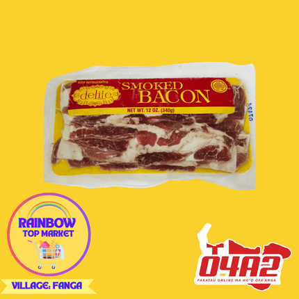 Smoked Bacon - "PICK UP FROM RAINBOW TOP MARKET IN FANGA"