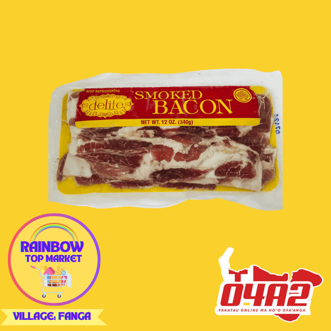 Smoked Bacon - "PICK UP FROM RAINBOW TOP MARKET IN FANGA"