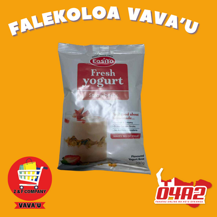 Fresh Yogurt 225g - "PICK UP FROM Z&F HANGA KI POUONO, NEIAFU VAVA'U"