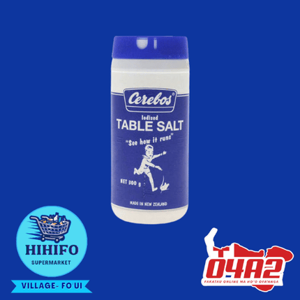 Table Salt 300g (Hina Masima Iiki) - PICK UP FROM HIHIFO SUPERMARKET, FO'UI"