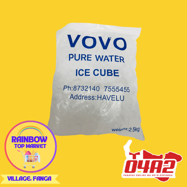 Vovo Pure Ice Cube - "PICK UP FROM RAINBOW TOP MARKET IN FANGA"