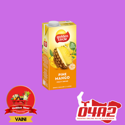 Golden Juice (Pine Mango) - "PICK UP FROM GOLDEN STAR, VAINI TONGATAPU"