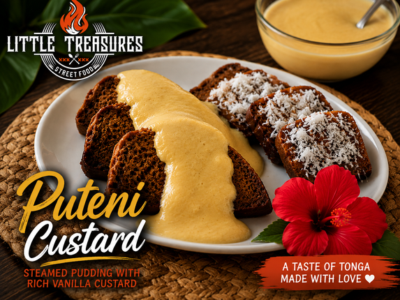 Puteni Custard - "PICK UP AT LITTLE TREASURES IN HALA WELLINGTON, KOLOFOOU"